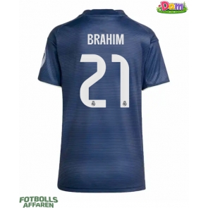 Real Madrid Brahim Diaz #21 Bortatröja Kvinnor 2025-26 Kortärmad